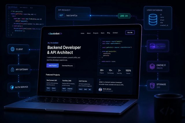 پلتفرم پورتفولیو kamalian.dev